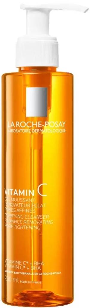 Gel de curățare facială cu vitamina C La Roche-Posay, 200 ml