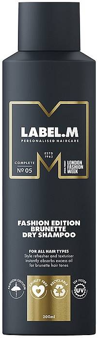 Label.m Fashion Edition Șampon uscat pentru brunete, 200 ml