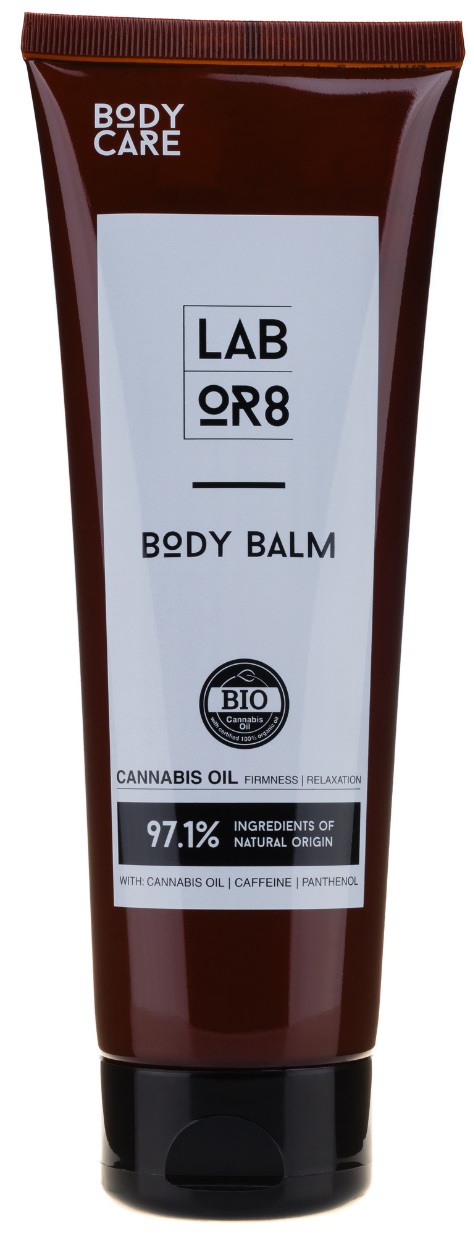 Labor8 Hemp Balsam de corp cu ulei de cânepă, 250 ml