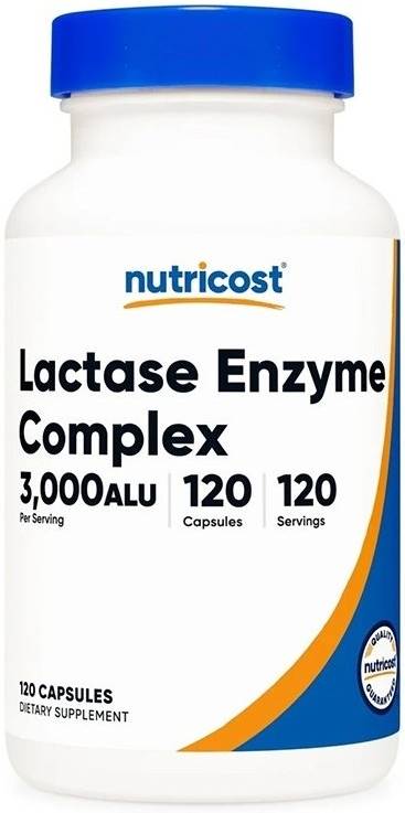 Lactase Enzyme Complex, 120 capsule, Nutricost