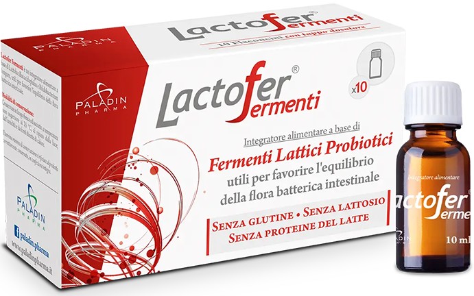 Lactofer Probiotic, 10 flacoane, Paladin Pharma