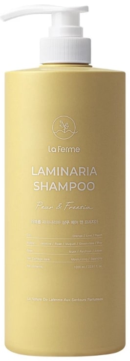 Laferme Laminaria Șampon pentru păr mixt Pear & Freesia, 1000 ml