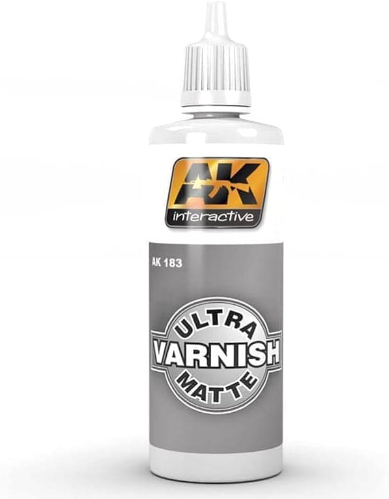 Lac AK Interactive - Ultra Matte Finish Top Quality Varnish (AK183) (60 ml)