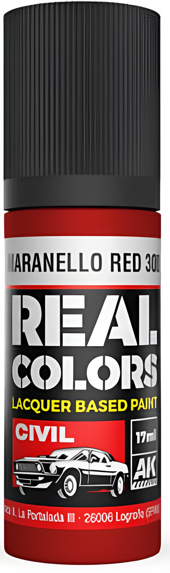 Vopsea lac AK Interactive - Maranello Red 300 (RC834) (17 ml)