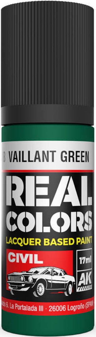 Vopsea lac AK Interactive - Vaillant Green (RC848) (17 ml)