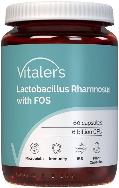 Lactobacillus rhamnosus + Prebiotic FOS, 60 capsule, Vitaler's