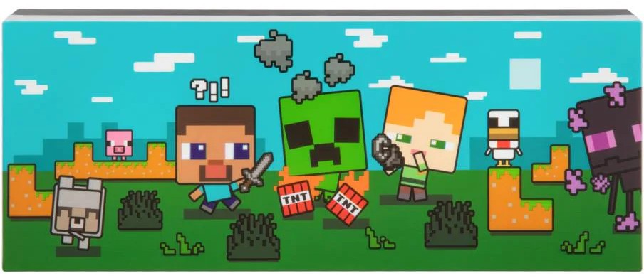 Lampă Paladone Games: Minecraft - Character