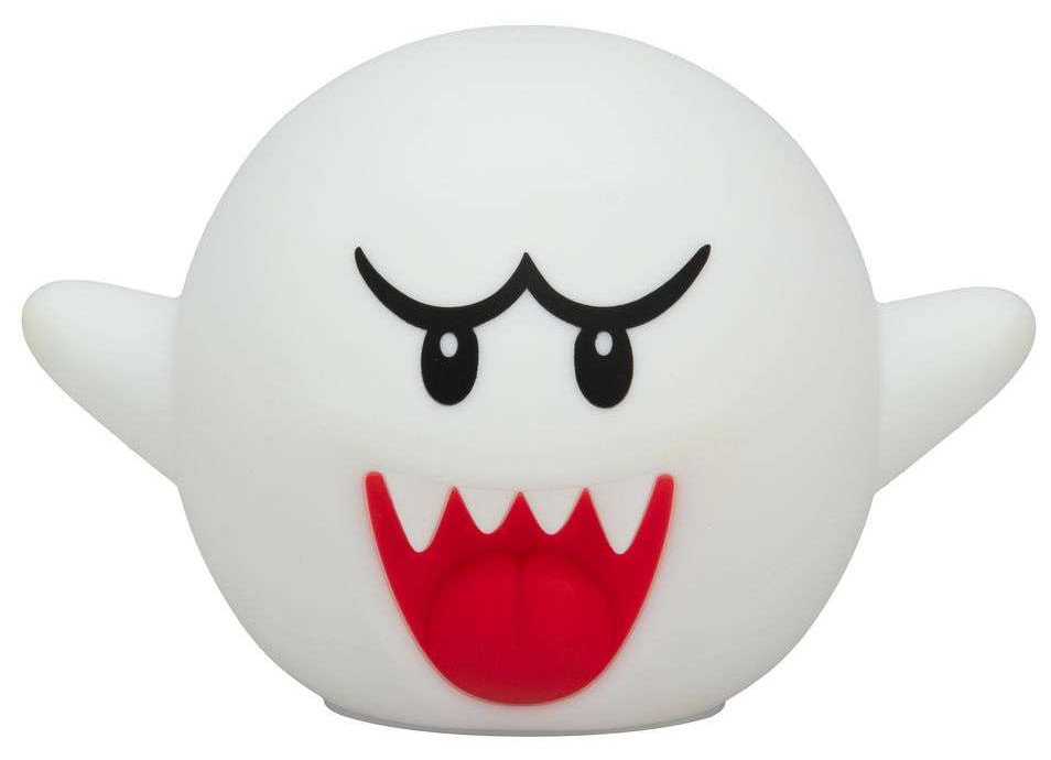 Lampă Paladone Games: Super Mario - Boo (SquishyGlo)