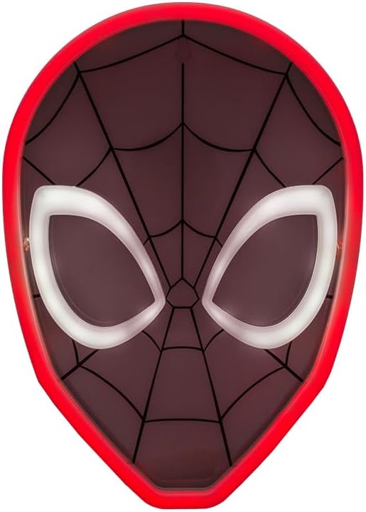 Lampă Paladone Marvel: Spider-Man - Neon Mask