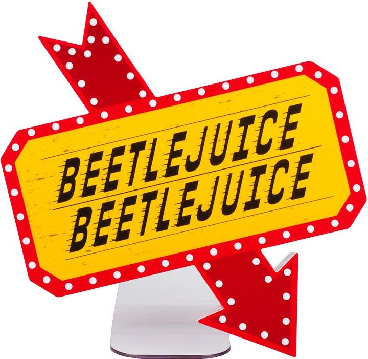 Lampă Paladone Movies: Beetlejuice - Beetlejuice Sign