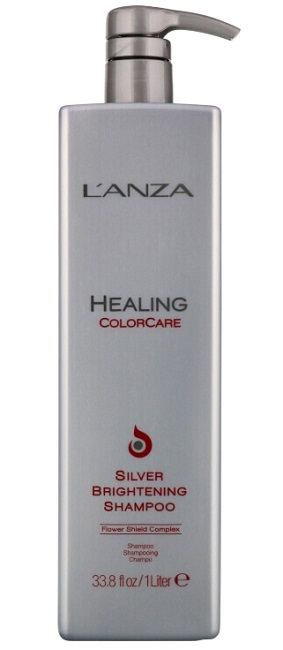 Lanza Healing ColorCare Șampon pentru păr blond Silver Brightening, 1000 ml