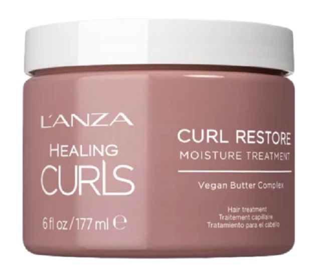Lanza Healing Curls Mască reparatoare pentru păr creț, fără clătire, 177 ml