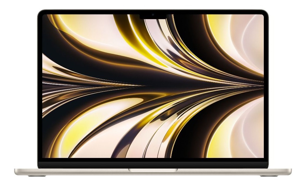 Laptop Apple - MacBook Air 13, 13.6'', CTO, M2 8/8, 16GB/256GB, Starlight
