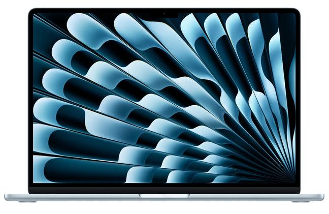 Laptop Apple - MacBook Air, 15.3'', M5, 16GB/512GB, Sky Blue