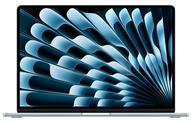 Laptop Apple - MacBook Air, 15.3'', M5, 24GB/1TB, Sky Blue