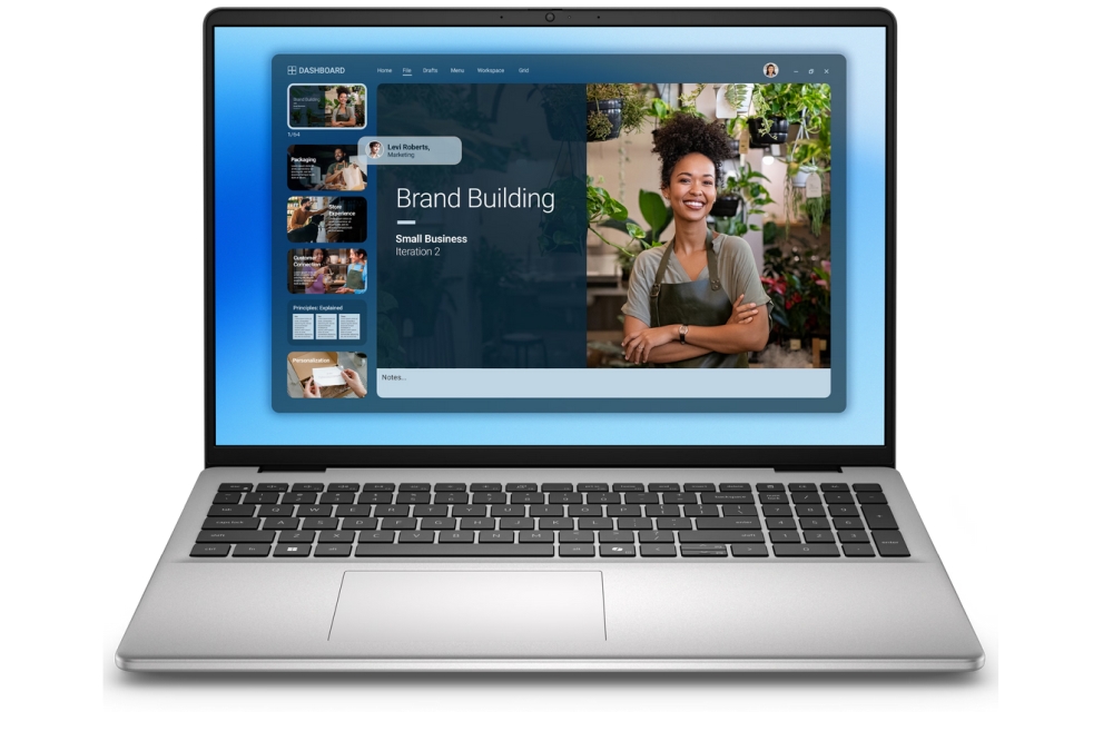 Laptop Dell - 16 DC16251, 16'', FHD+, Core 7, 16GB/512GB, Silver