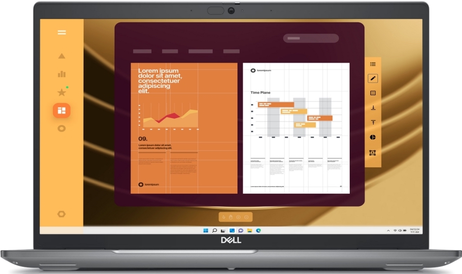 Laptop  Dell - Latitude 5550, 15.6'', FHD, Ultra 5, 16GB/512GB, Ubu, gri