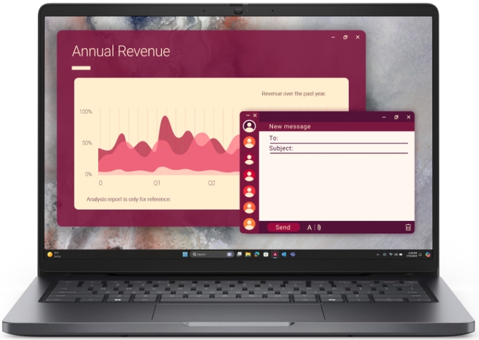 Laptop Dell - Pro 14 PC14250, 14'', FHD, Ultra 5, 16GB/512GB