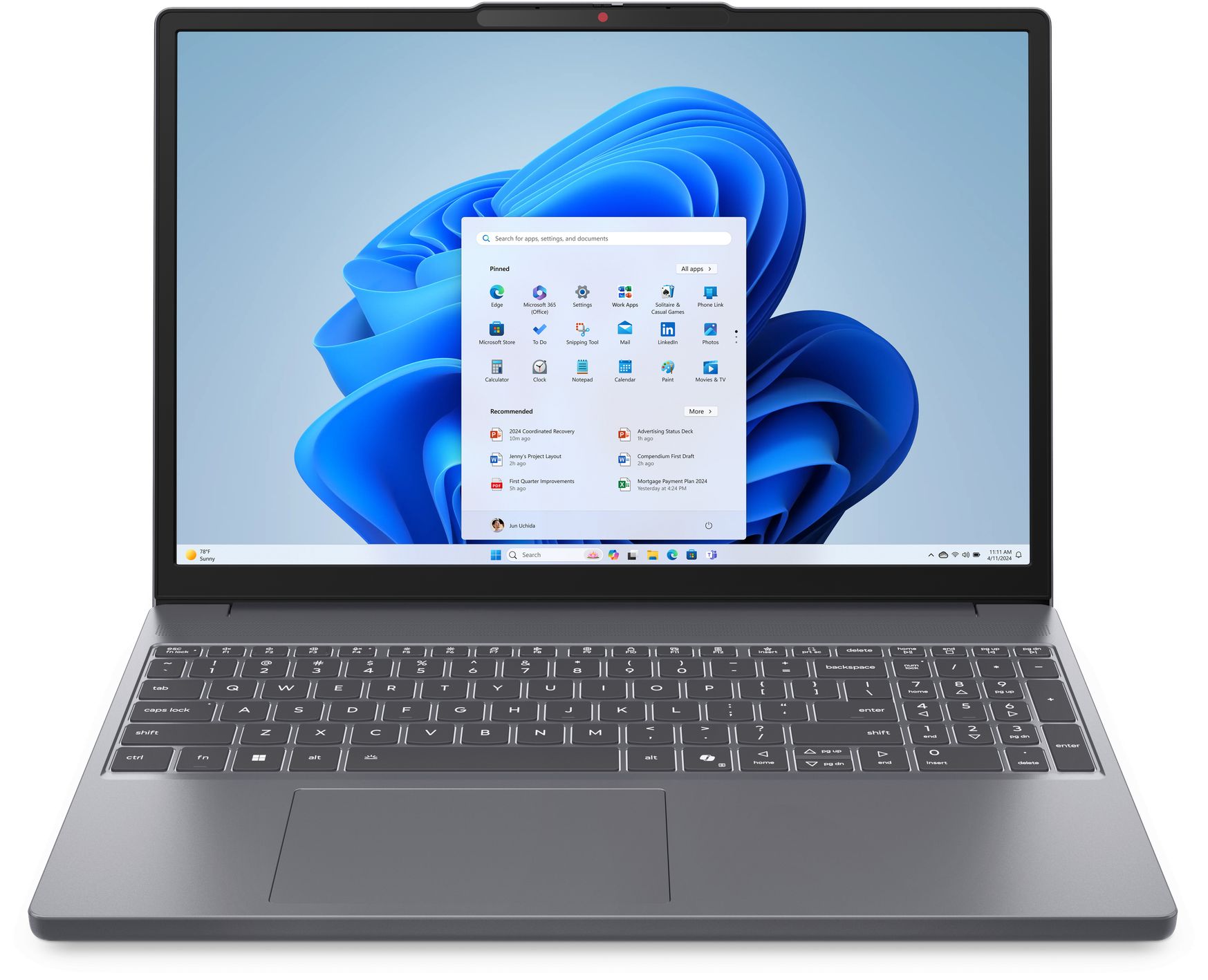Laptop Lenovo - IdeaPad Slim 3 15ARP10, 15.3'', FHD+, Ryzen 7, 16GB/512GB