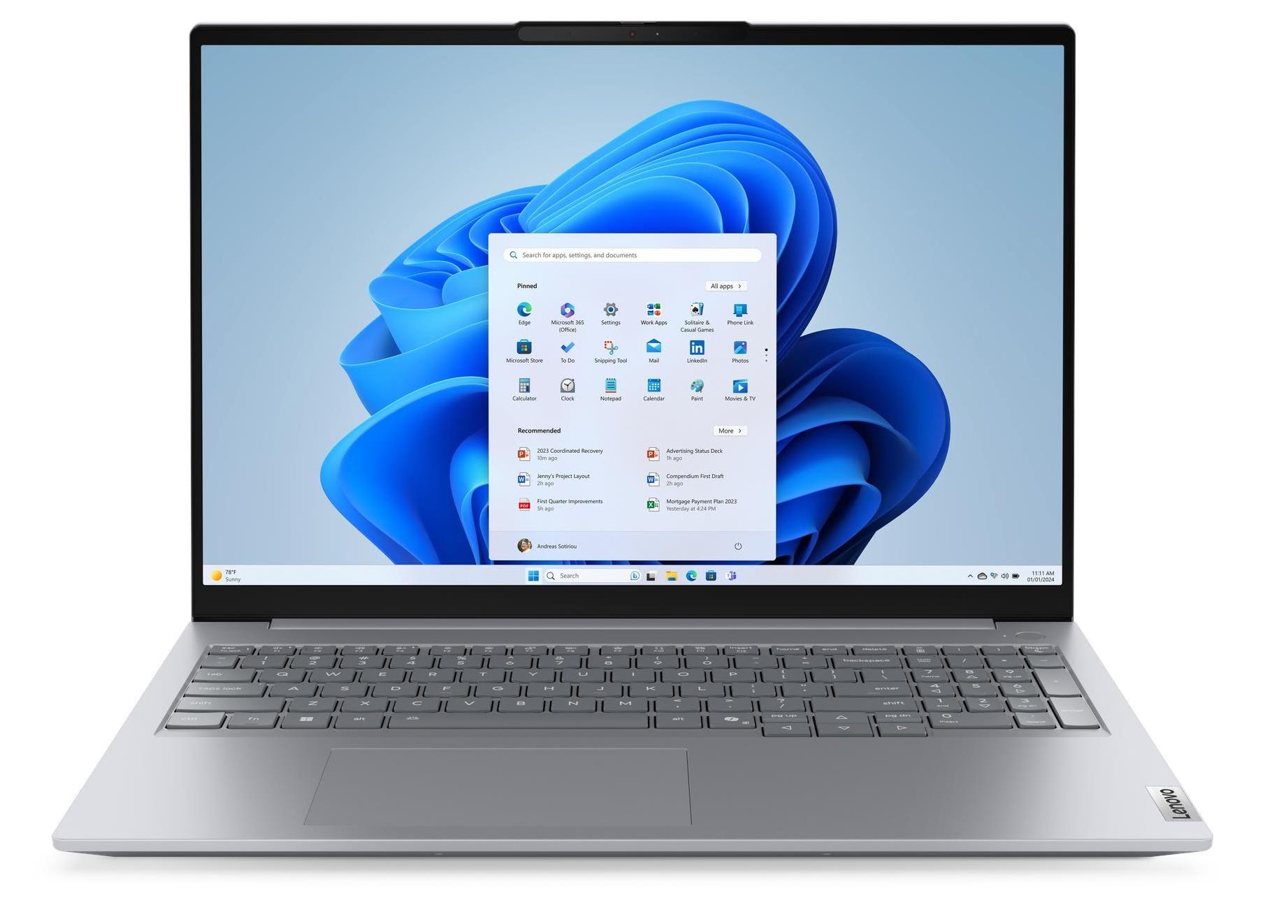 Laptop Lenovo - ThinkBook 16 G9 IRL, 16'', WUXGA, Core 5, 8GB/512GB