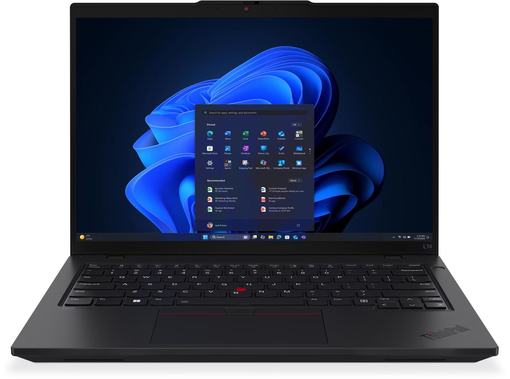 Laptop Lenovo - ThinkPad L14 G6, 14'', FHD+, Ryzen 5 PRO, 16GB/512GB