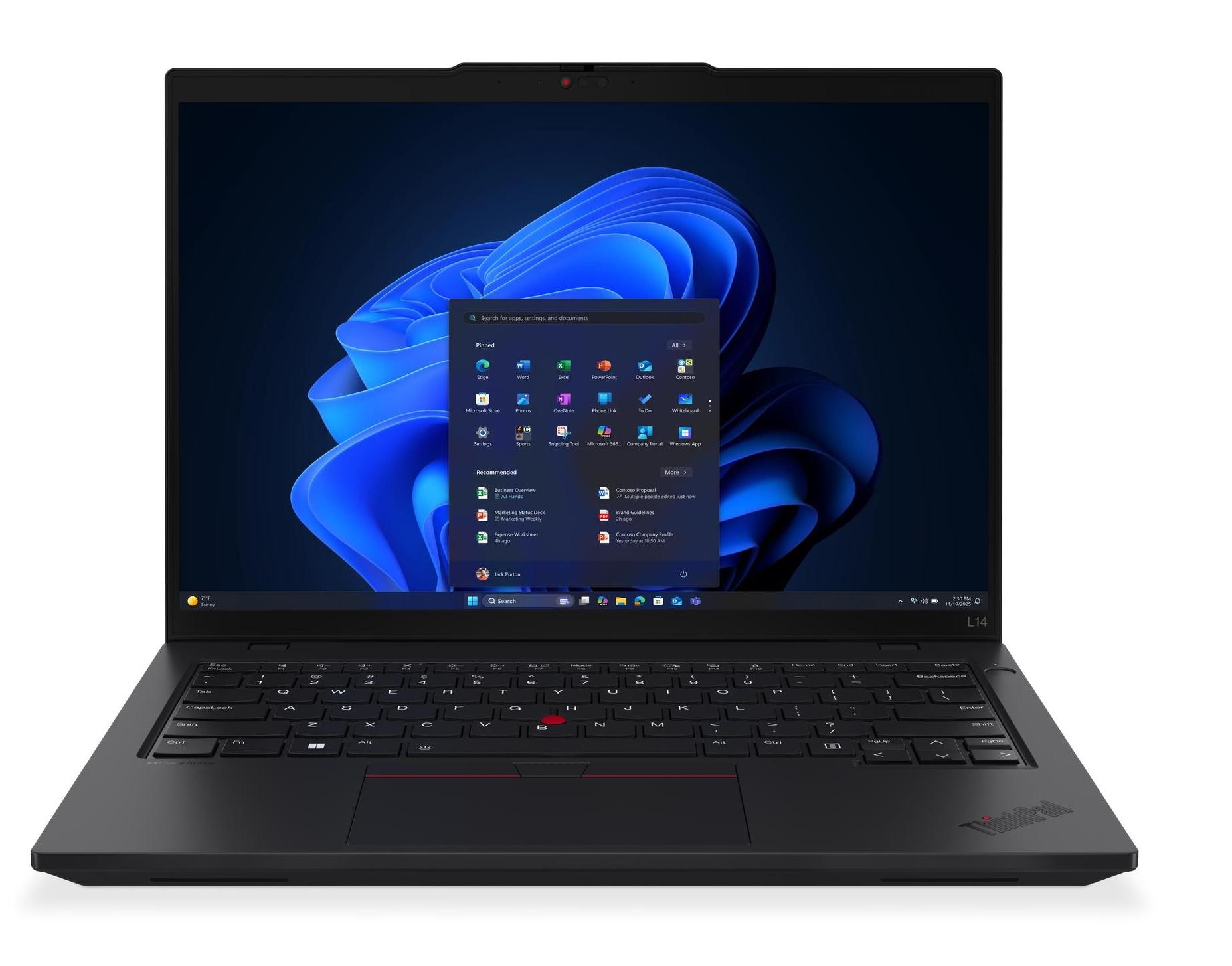 Laptop Lenovo - ThinkPad L14 Gen 6, 14'', FHD+, Ryzen 7, 16GB/512GB