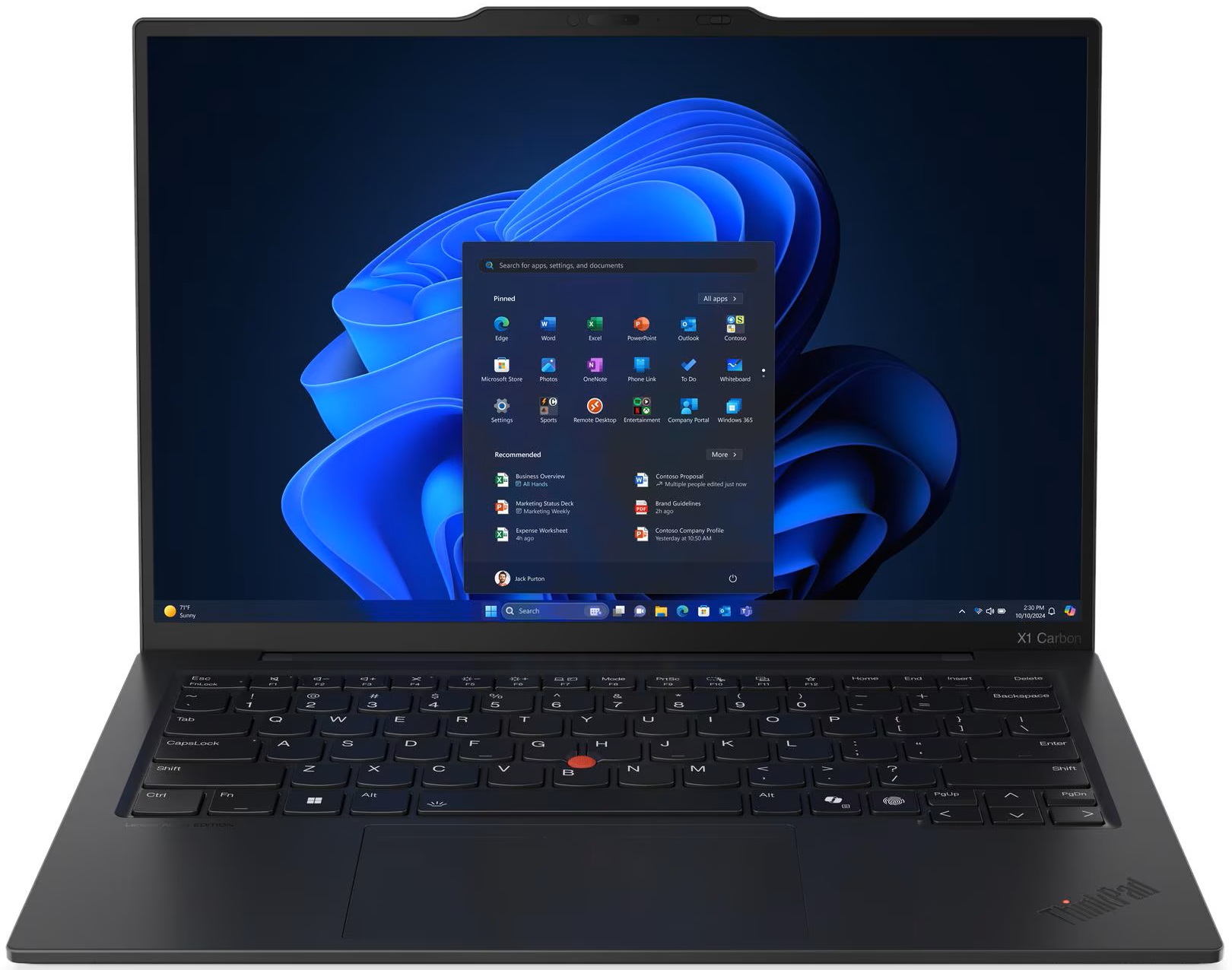 Laptop Lenovo - ThinkPad X1 Carbon G13 Aura, 14'', Ultra 7, 32GB/1TB, Touch