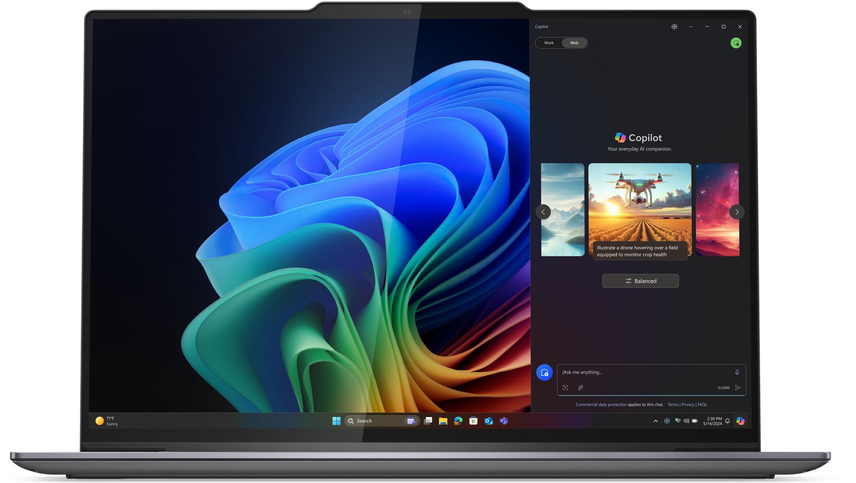 Laptop Lenovo - ThinkPad X9-14 G1 Aura Edition, 14'', OLED, Ultra 5, 32GB/512GB, gri