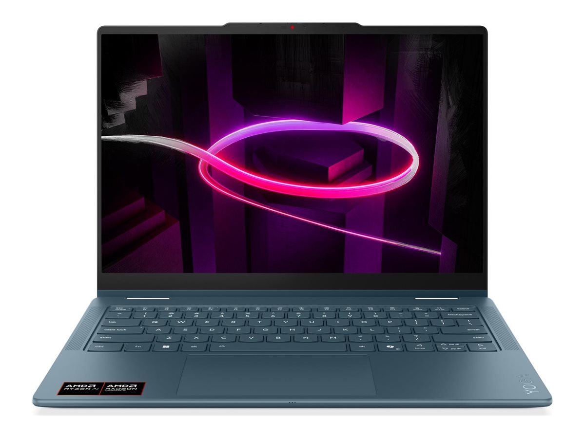 Laptop Lenovo - Yoga 7, 14'', WUXGA, Ryzen AI 7, 24GB/1TB, Tidal Teal