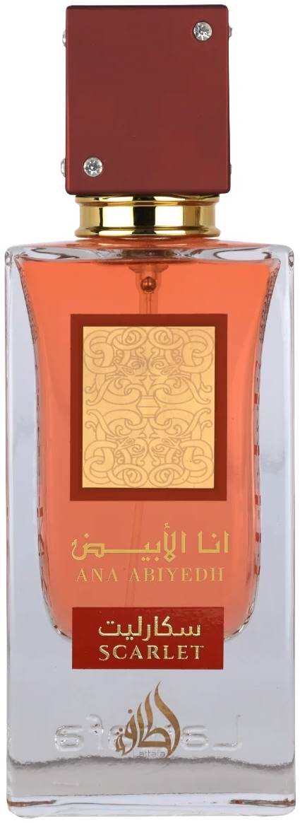Lattafa Apă de parfum Ana Abiyedh Scarlet, 60 ml