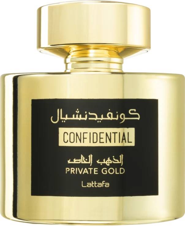 Lattafa Apă de parfum  Confidential Private Gold, 100 ml