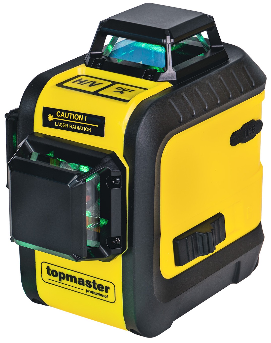 Nivelă laser Top Master - 3D, fascicul verde