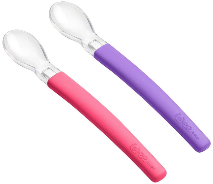 Linguri Wee Baby - 2 buc, roz/violet