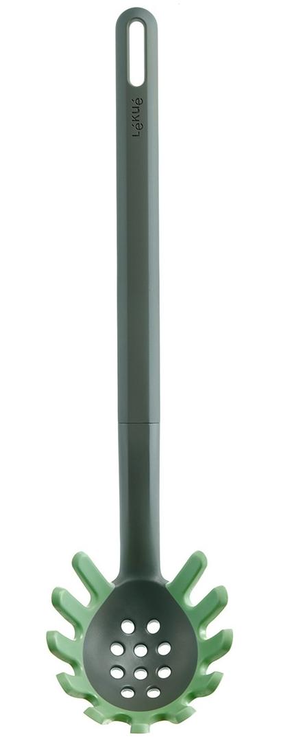 Linguriță pentru spaghete Lekue – 883767, din silicon, verde