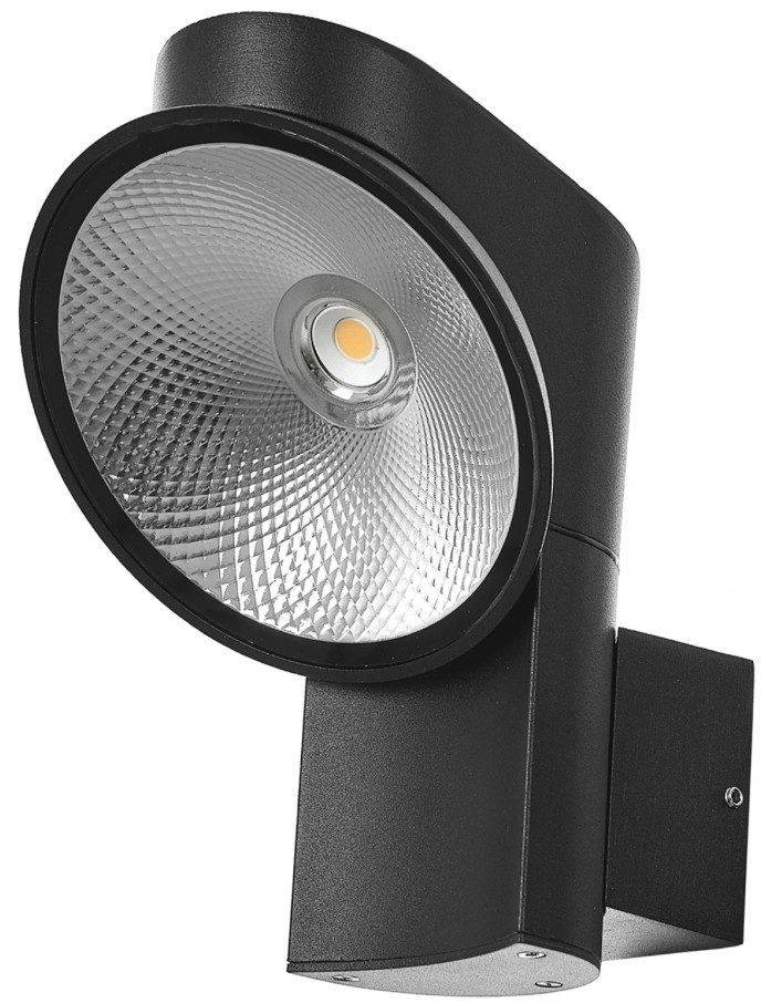 LED Aplică Elbulgaria- Newton,  2855-1wbk, 12W, IP44, 4000K, negru