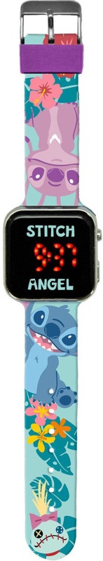 Ceas LED Kids Licensing Stitch - Tropical