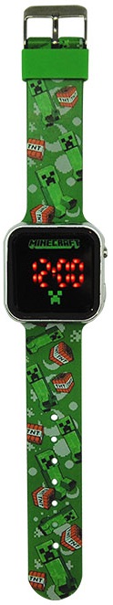 Ceas LED Kids Euroswan - Minecraft