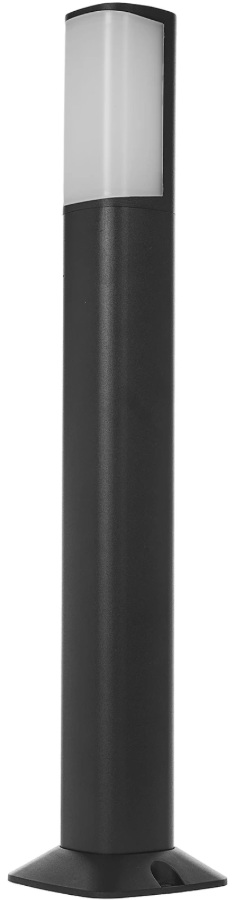 Stâlp de grădină cu LED-uri Elbulgaria - Ellon, 2858/f bk, 12W, IP44, 4000K, negru