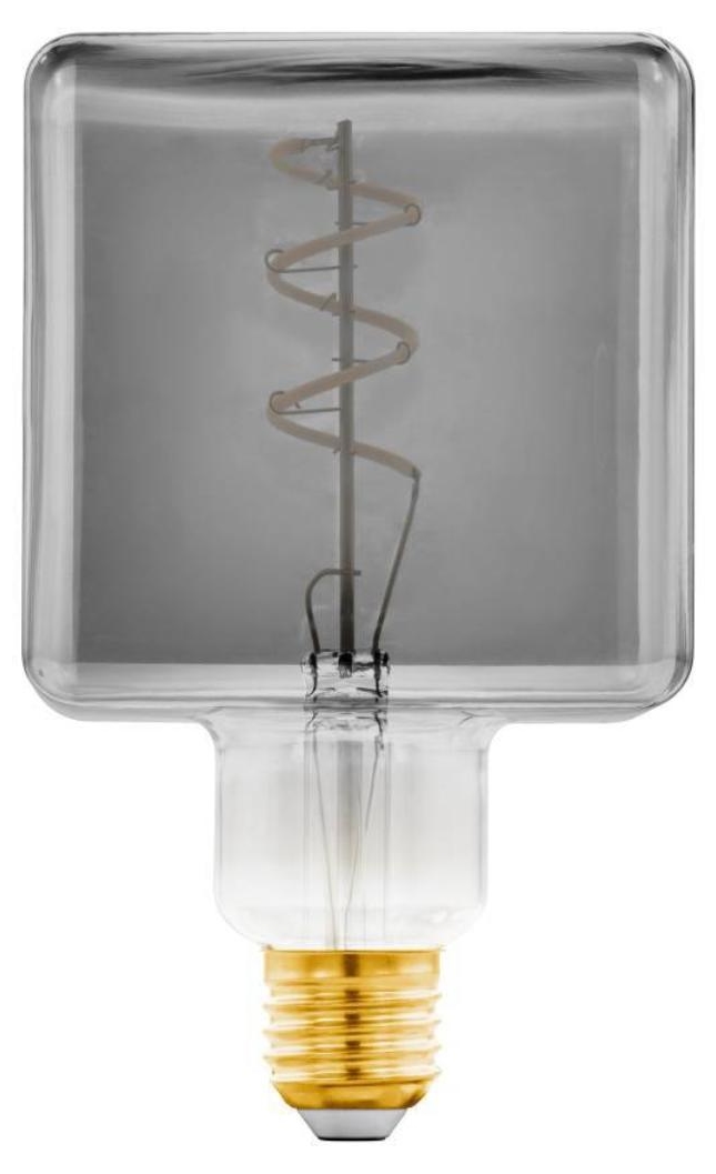 Bec LED Eglo - Cube, E27, 4W, 1700K, 50 lm,dimmerabilă, chihlimbar