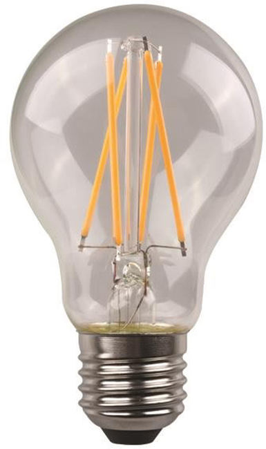Bec LED Eurolamp - Plus, A60, E27, 7W, 2700K, filament
