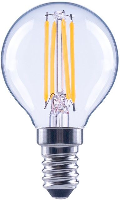 Bec LED Osram  - Classic Filament Clear, E14, P40, 4000K, 470 lm