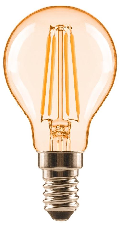 Bec LED Osram - Classic Filament Gold, E14, P20, 2400K, 200 lm