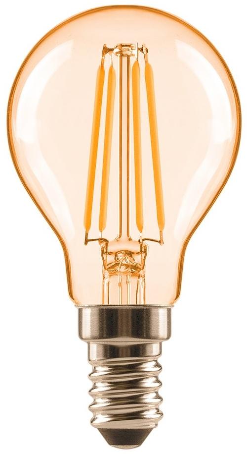 Bec LED Osram - Classic Filament Gold, E14, P33, 2400K, 380 lm