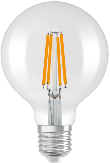 Bec LED Osram – Globe 120 Filament Clear, E27, 4000K, 1900 lm
