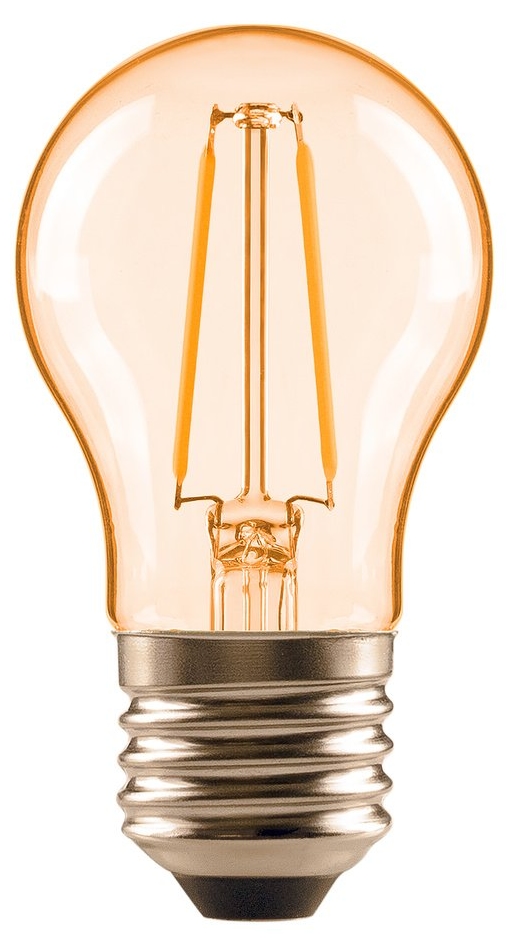 Bec LED Osram  - LED Value, P10, 1.1W, E27, 2400K, 80 lm, filament