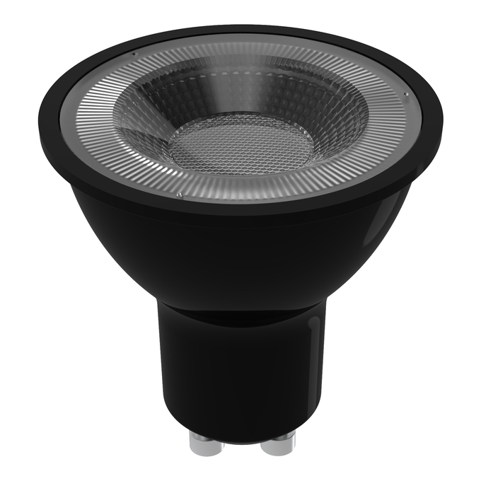 Bec LED Osram - LED Value, PAR16 80, GU10, 6.9W, 2700K, 540 lm, negru