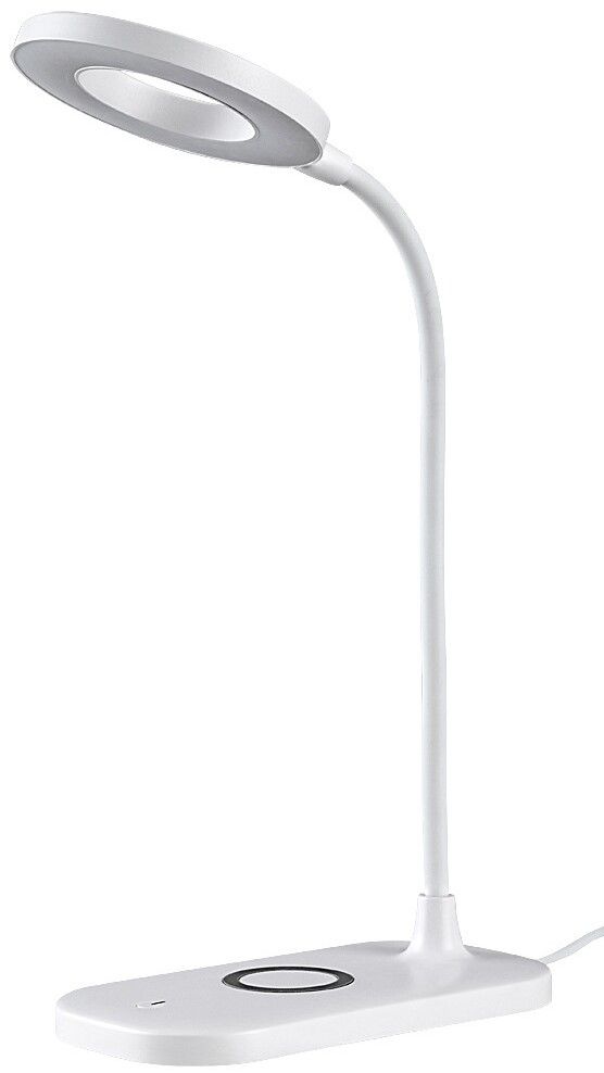 LED lampă cu încărcător wireless Rabalux - Hardin, IP20, 5W, 210-720 lm, alb