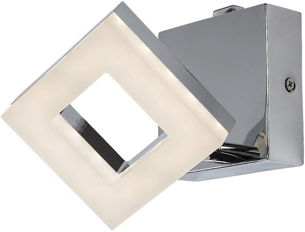 Lampă de baie LED Rabalux - Blas 75018, 5W, alb-crom