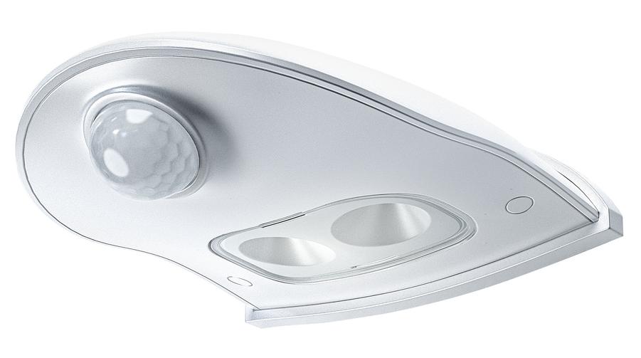 Lampă LED pentru ușă Osram - Nightlux, acumulator, cu senzor, IP54, 0.95W, albă