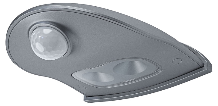 Lampă LED pentru ușă Osram - Nightlux, reîncărcabilă, cu senzor, IP54, 0.95W, gri